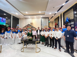 Meriah Persiapan Natal 2025 dan Tahun Baru 2026 di Leedon Hotel &  Suites Surabaya