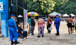 Satpolairud Siagakan Personel, Amankan Wisata Bahari Situbondo di Libur Panjang