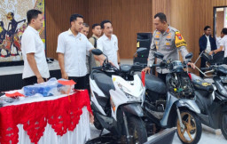 Polresta Sidoarjo Bongkar Sindikat Tipu Gondol Motor Mudus Pura-Pura Bingung, Gasak Kendaraan Korban