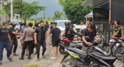 Respon Cepat Hotline 110, Polres Probolinggo Amankan 21 Motor dan Peserta Balap Liar di Besuk