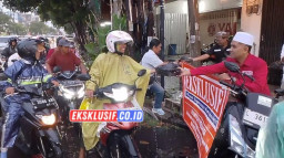 Rayakan HUT ke-5 di Bulan Suci Ramadan, Media Online Eksklusif.co.id Tebar Takjil dan Gelar Buka Puasa Bersama