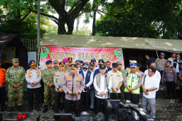 Kapolri Sebut Jumlah Kecelakaan Selama Lebaran 2026 Turun 7,8 Persen
