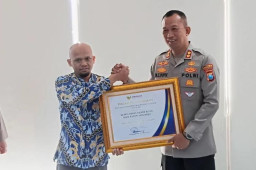 Polresta Sidoarjo Raih Penghargaan Pelayanan Sangat Baik dari Ombudsman RI