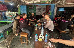 Polresta Malang Kota Rangkul Komunitas Ojol Waspadai Dampak Isu Global