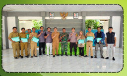 Camat Taman Krocok Matangkan Penyaluran Bapang Bulog dan Forkopimcam Melalui Rakor 2026