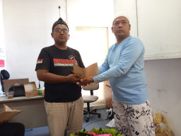 Tasyakuran Peresmian Kantor Bersama Gabungan 12 Media dan KWI Pimpinan Umar Hayat, Berlangsung Khidmat