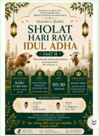 Dirikanlah Sholat dan Berqurban: Rangkaian Idul Adha 1447 H Akan Digelar di Kawasan Perumahan Heaven Land Park