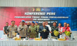 Bareskrim Polri Amankan 2 Tersangka Penyalahgunaan LPG Subsidi 3Kg di Klaten