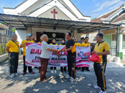 Sambut Hari Bhayangkara ke-80, Polres Madiun Gelar Bakti Religi Serentak di Sejumlah Tempat Ibadah