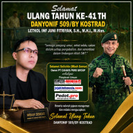 HUT ke-41 Danyonif 509/BY Kostrad, Mbah Semar: Letkol Inf Juni Fitriyan Sosok Pemimpin Humanis dan Profesional