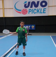 Ananda Rafa Akbar Agam Fatah Hilla Mewakili SMPN.2 Sidoarjo Dalam Ajang Turnamen PIckleball Piala Walikota Surabaya 2026