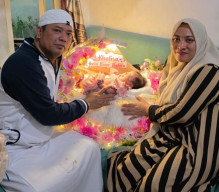 Tasyakuran Selapan (40 Hari) Ananda Khalisa Aulia Umar Mahira Dihadiri Penasehat KWI Abah Syamsul Arifin 
