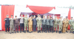 Pangdam Cek Rencana Pembangunan Markas Yonif TP, Kapolres Bondowoso dan Forkopimda Turut Hadir
