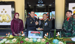 Sinergi dan Kebersamaan Mewarnai Tasyakuran Hari Bhayangkara ke-80 di Polres Bondowoso