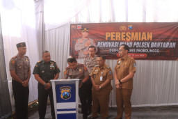 Kapolres Probolinggo Resmikan Renovasi Polsek Bantaran dan Besuk,Tekankan Optimalisasi Pelayanan Publik