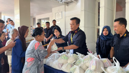 Wujud Kepedulian dan Kebersamaan dengan Masyarakat, Lapas Kelas I Madiun Gelar Bakti Sosial untuk Pererat Silaturahmi de