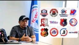 Rapim 12 Media Online Terkait Jelang HUT Dipimpin Langsung Komisaris Utamanya Umar Hayat S. Pd,.