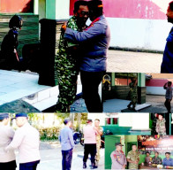 Perkuat Solidaritas dan Sinergitas, Kapolsek Taman Krocok dan Danposramil Jalin Silaturahmi Strategis