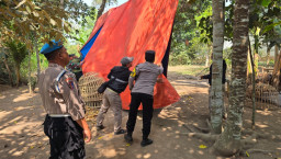 Di Duga Ada Info Masif Terkait Aktivitas Judi Sabung Ayam Diwilayah Desa Karang Duren Ternyata Saat Petugas Melakukan Pe