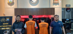 Dua Pengedar dengan 200 Gram Lebih Sabu Diamankan Polrestabes Surabaya 