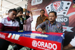 Rumah Literasi Digital Bersama Times Indonesia Menggelar Turnamen Kompetisi Olahraga Domino Nasional, 64 Jurnalis Turut