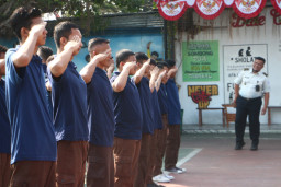 Kegiatan Rutin Pramuka WBP Lapas Kelas I Madiun