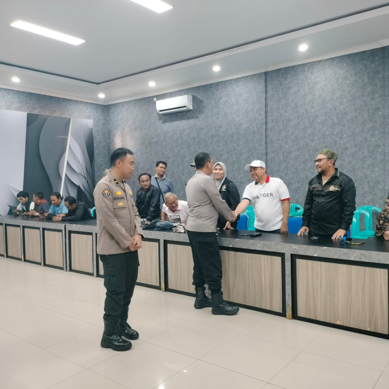 Pegang Tongkat Komando Polres Bangkalan, AKBP Wibowo Ajak Piramida Bersama Awak Media