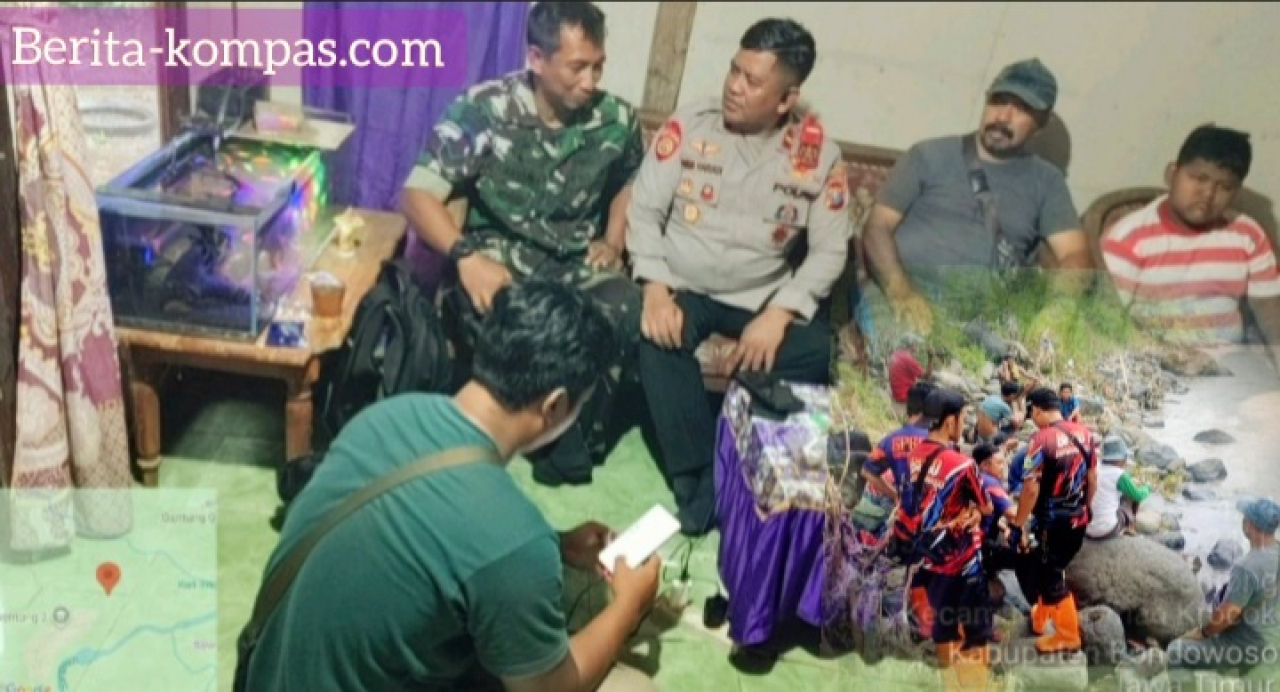 Diduga Hanyut Saat Seberangi Sungai Sampean Baru Bondowoso dengan Berenang, Pria Asal Sumenep Hilang