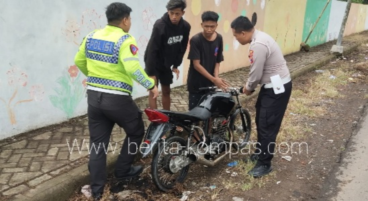 Ringkus 110 Motor, Polres Jember Gencar Bekuk Pengguna Knalpot Brong dan Tanpa TNKB