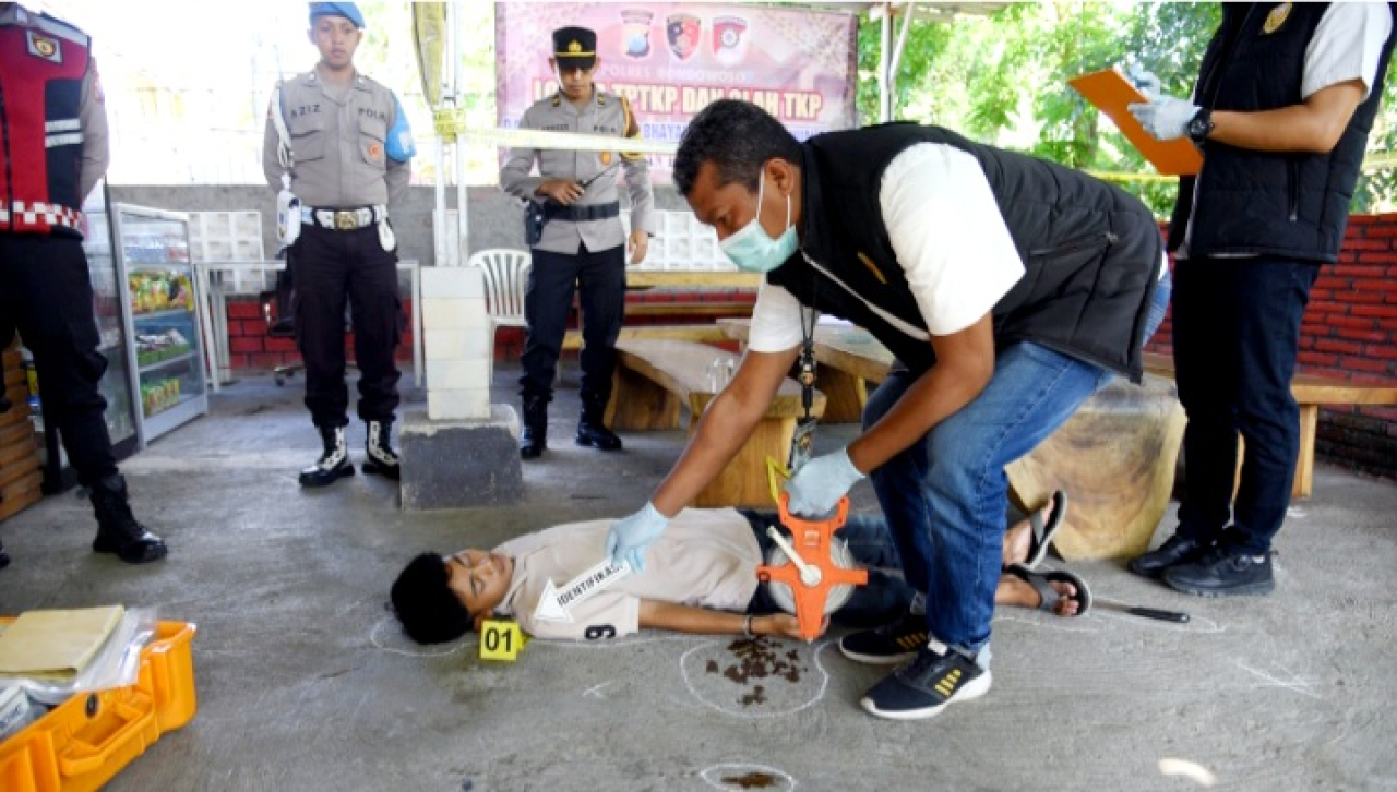 Ketangguhan Teruji, Presisi Terbukti: Polres Bondowoso Gelar Latkapuan Olah TKP Jelang Hari Bhayangkara ke-80