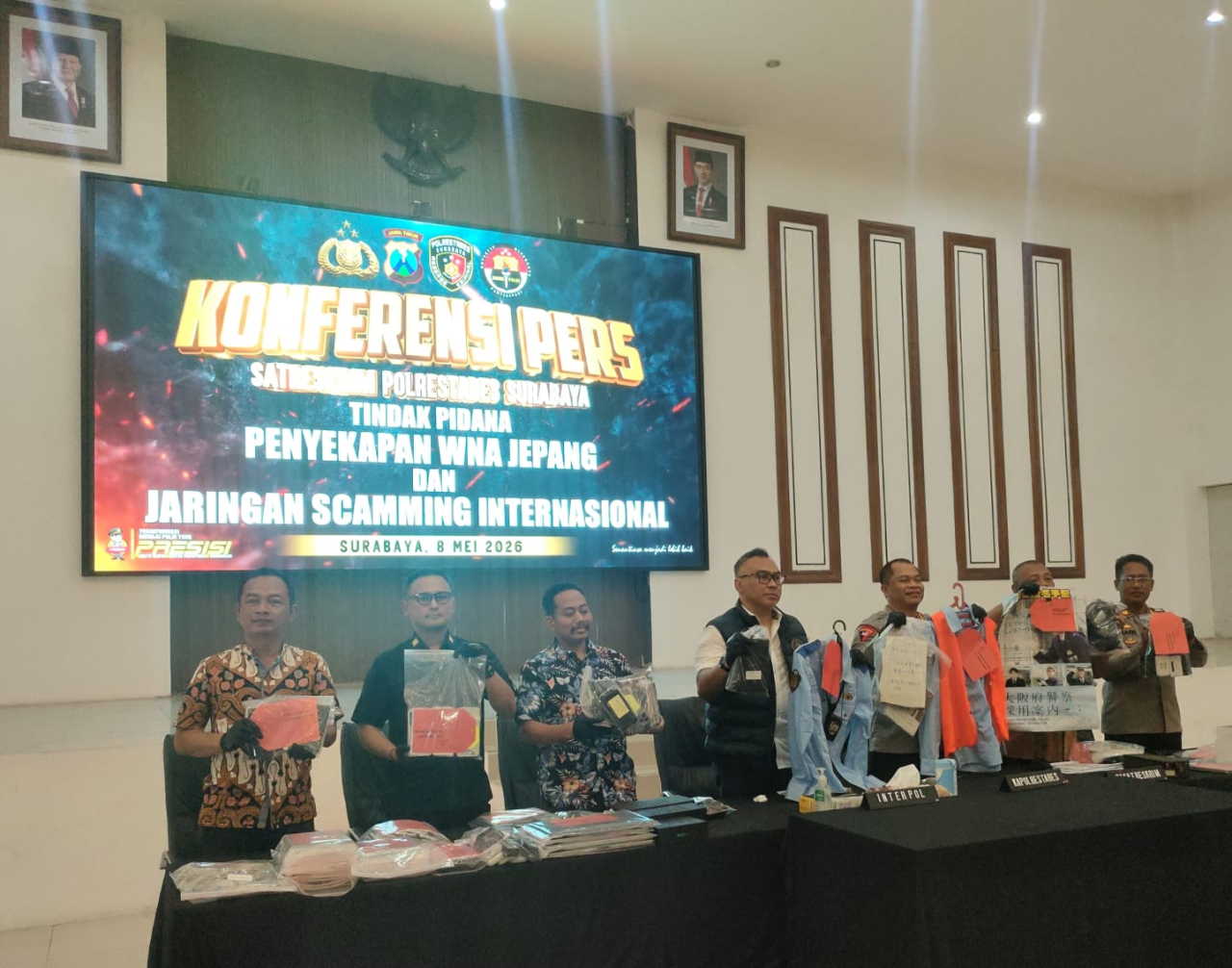 Bermula dari Kasus Penculikan Polrestabes Surabaya Berhasil Mengungkap Jaringan Sindikat Internasional Beroperasi di Ind