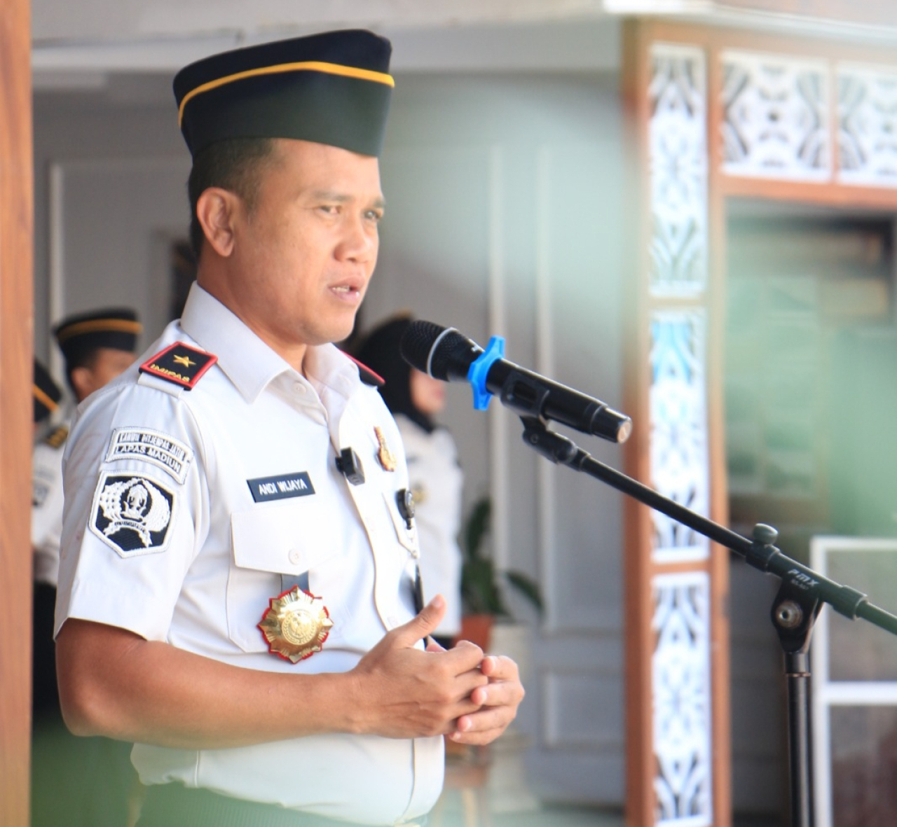 Tekankan Profesionalisme, Kalapas Kelas I Madiun Ajak Pegawai Tingkatkan Kinerja dan Disiplin
