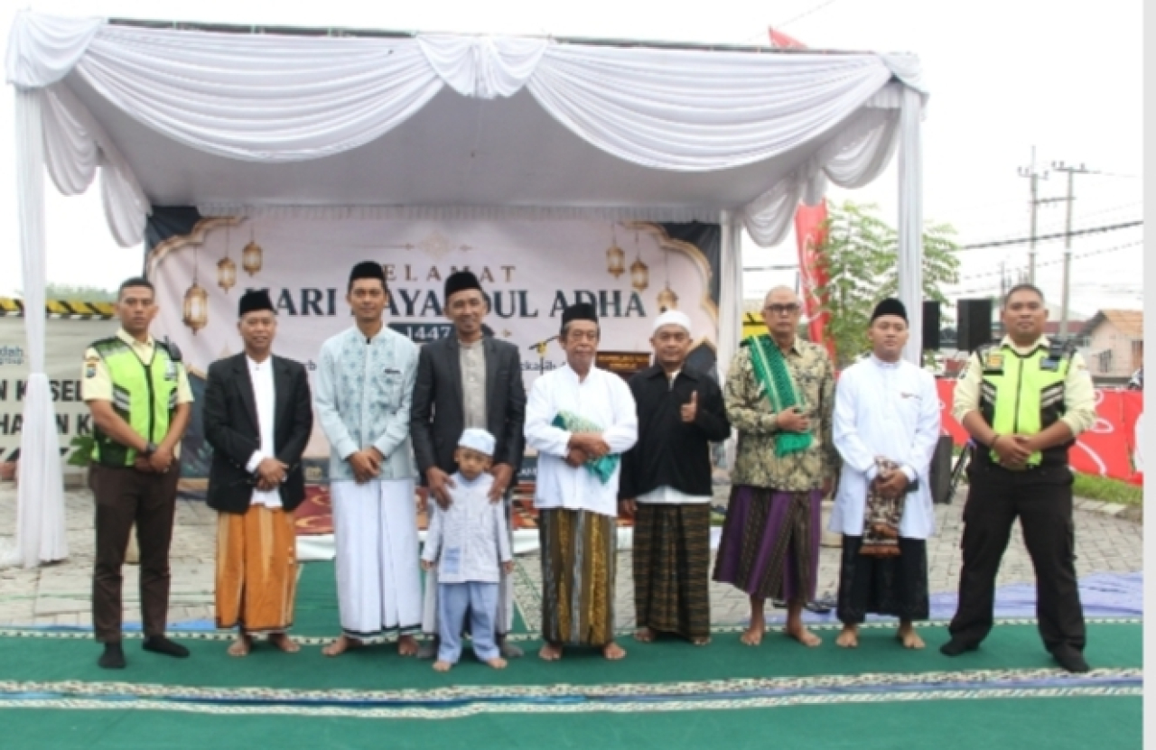 Antusiasme Warga Perum Heavenland Park Sidoarjo Mengikuti Sholat Idul Adha 1447 H Tahun 2026