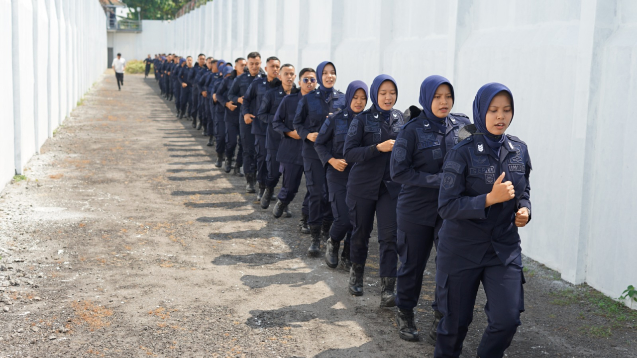 Tempa Integritas, 62 CPNS Pemasyarakatan Korwil Surabaya Jalani Pembaretan