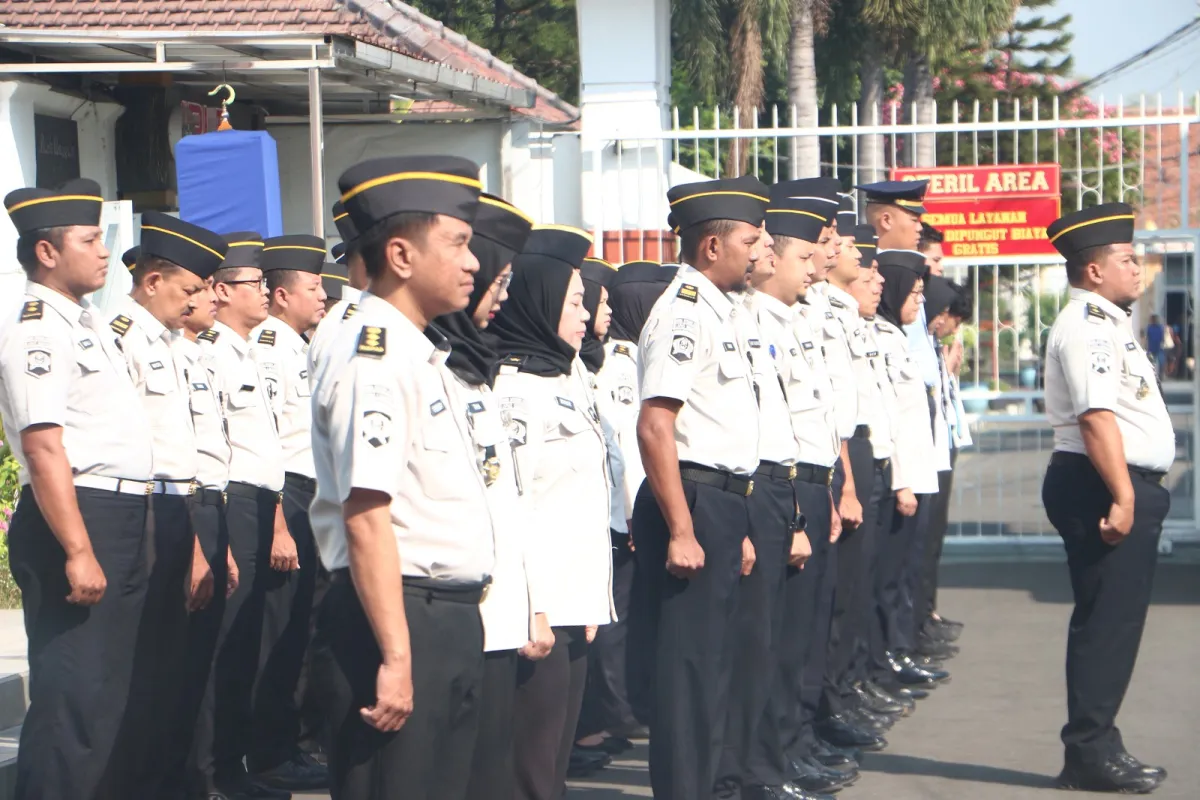 Lapas Kelas I Madiun Perkuat Kedisiplinan dan Kesiapan Pegawai